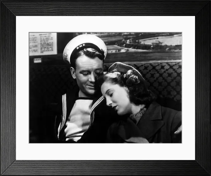 Framed Print : IN WHICH WE SERVE, John Mills, Kay Walsh, 1942