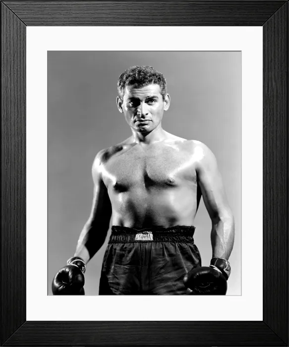 Framed Print : IRON MAN, Jeff Chandler, 1951