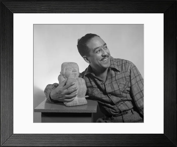 Framed Print : Langston Hughes, Harlem Renaissance poet, novelist, and playwright. He wrote about the African American experience with race consciousness and ethnic solidarity Framed Print : Langston Hughes, Harlem Renaissance poet, novelist, and playwright. He wrote about the African American experience with race consciousness and ethnic solidarity