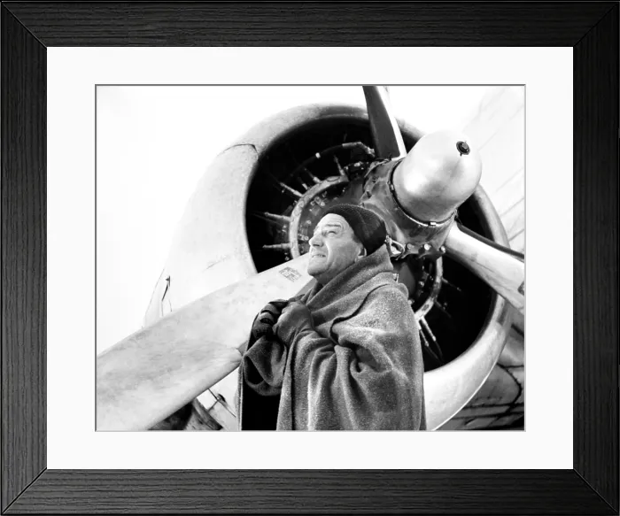 Framed Print : ISLAND IN THE SKY, John Wayne, 1953