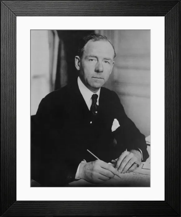 Framed Print : Thomas Lamont in 1925 when he was a partner of J.P. Morgan & Co. a powerful international bank. In 1926, he negotiated a $100 million loan for Benito Mussolini (BSLOC_2016_8_18) Framed Print : Thomas Lamont in 1925 when he was a partner of J.P. Morgan & Co. a powerful international bank. In 1926, he negotiated a $100 million loan for Benito Mussolini (BSLOC_2016_8_18)