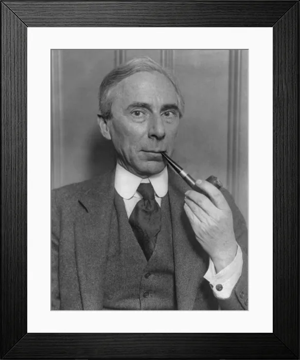 Framed Print : Bertrand Russell, British philosopher, historian, social critic, and political activist Framed Print : Bertrand Russell, British philosopher, historian, social critic, and political activist