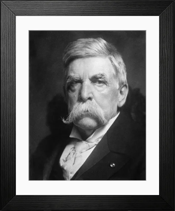 Framed Print : General Grenville Dodge, chief construction engineer of the Union Pacific railroad Framed Print : General Grenville Dodge, chief construction engineer of the Union Pacific railroad