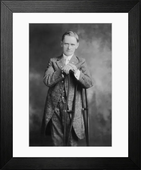 Framed Print : Prohibition supporter Congressman William Upshaw, was called the Dryest of the Drys