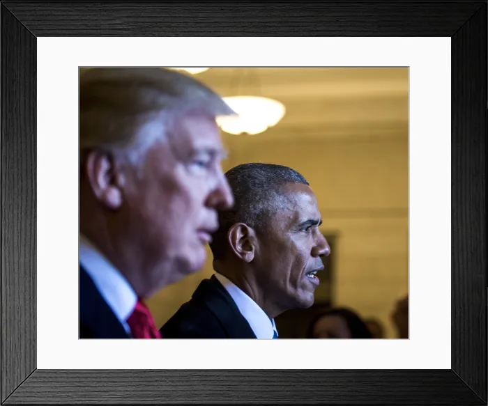 Framed Print : Inauguration of President Donald Trump, Jan. 20, 2017