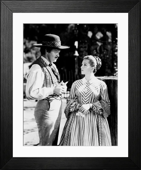Framed Print : GREEN DOLPHIN STREET, from left, Van Heflin, Lana Turner, 1947