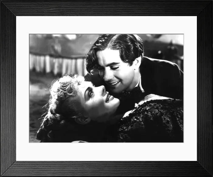 Framed Print : IN OLD CHICAGO, Alice Faye, Tyrone Power, 1937. TM and Copyright 20th Century Fox Film Corp. All rights reserved. Courtesy: Everett Collection