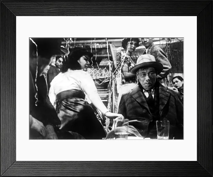 Framed Print : IKIRU, Miki Odagiri, Takashi Shimura, 1952