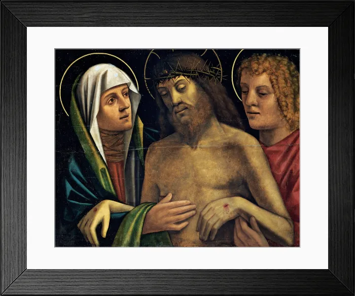 Framed Print : Santacroce Francesco di Bernardo da, Piet, 16th Century, Unknow, Italy, Lombardy, Serina, Bergamo, Annunciata Church Framed Print : Santacroce Francesco di Bernardo da, Piet, 16th Century, Unknow, Italy, Lombardy, Serina, Bergamo, Annunciata Church