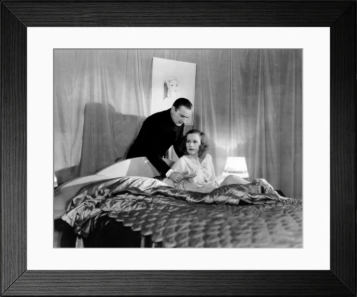 Framed Print : GRAND HOTEL, from left, John Barrymore, Greta Garbo, 1932 Framed Print : GRAND HOTEL, from left, John Barrymore, Greta Garbo, 1932