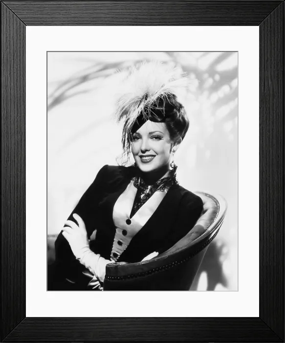 Framed Print : THE GREAT JOHN L. Linda Darnell, 1945