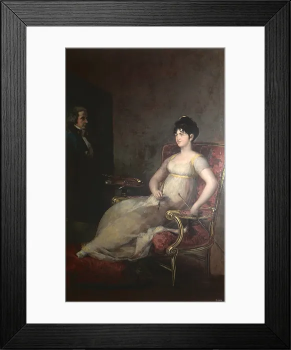 Framed Print : Mara Tomasa de Palafox, Marquise of Villafranca (Mara Tomasa de Palafox, Marchioness of Villafranca), by Francisco de Goya y Lucientes, 1804, 19th Century, oil on canvas Framed Print : Mara Tomasa de Palafox, Marquise of Villafranca (Mara Tomasa de Palafox, Marchioness of Villafranca), by Francisco de Goya y Lucientes, 1804, 19th Century, oil on canvas