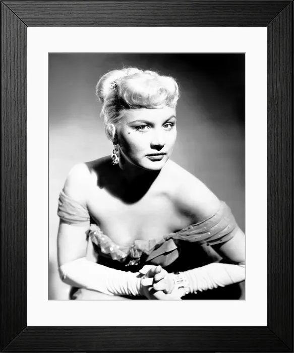 Framed Print : THE GREAT JESSE JAMES RAID, Barbara Payton, 1953