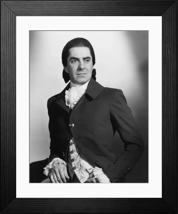 Framed Print : I'LL NEVER FORGET YOU, Tyrone Power, 1951, TM & Copyright 20th Century Fox Film Corp. / courtesy Everett Collection