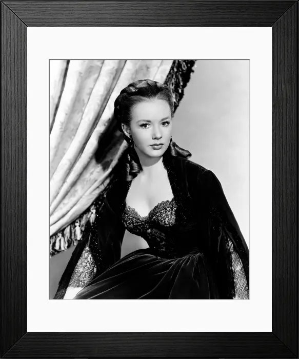 Framed Print : THE MISSISSIPPI GAMBLER, Piper Laurie, 1953