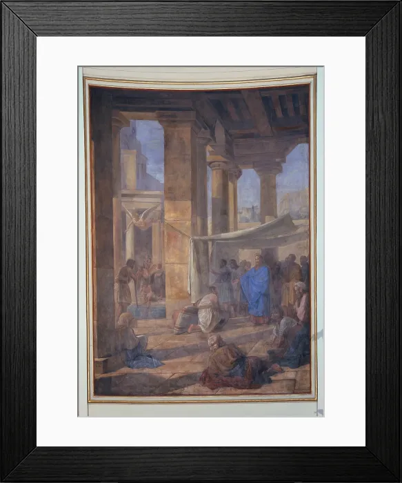 Framed Print : Pupin Velentino, Jesus Heal the Sick, 19th Century, canvas, Italy, Veneto, Arzignano, Vicenza, Cathedral, (621070) Everett CollectionMondadori Portfolio**US SALES ONLY** Framed Print : Pupin Velentino, Jesus Heal the Sick, 19th Century, canvas, Italy, Veneto, Arzignano, Vicenza, Cathedral, (621070) Everett CollectionMondadori Portfolio**US SALES ONLY**