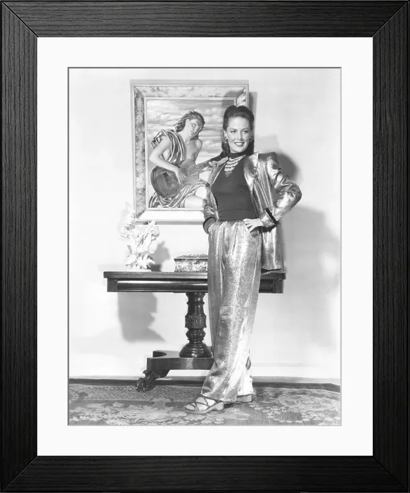Framed Print : I LOVE TROUBLE, Janis Carter, 1948 Framed Print : I LOVE TROUBLE, Janis Carter, 1948
