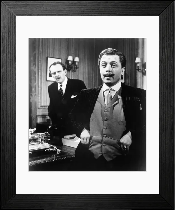 Framed Print : I'M ALL RIGHT JACK, Terry-Thomas, Richard Attenborough, 1959 Framed Print : I'M ALL RIGHT JACK, Terry-Thomas, Richard Attenborough, 1959