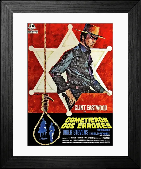 Framed Print : HANG EM HIGH, Clint Eastwood, 1968 Framed Print : HANG EM HIGH, Clint Eastwood, 1968