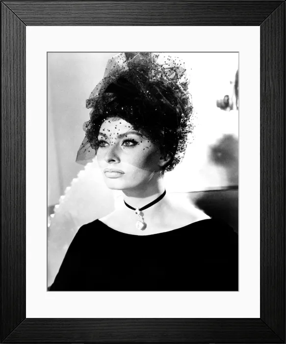 Framed Print : THE MILLIONAIRESS, Sophia Loren, 1960. TM & Copyright 20th Century Fox Film Corp. / courtesy Everett Collection Framed Print : THE MILLIONAIRESS, Sophia Loren, 1960. TM & Copyright 20th Century Fox Film Corp. / courtesy Everett Collection