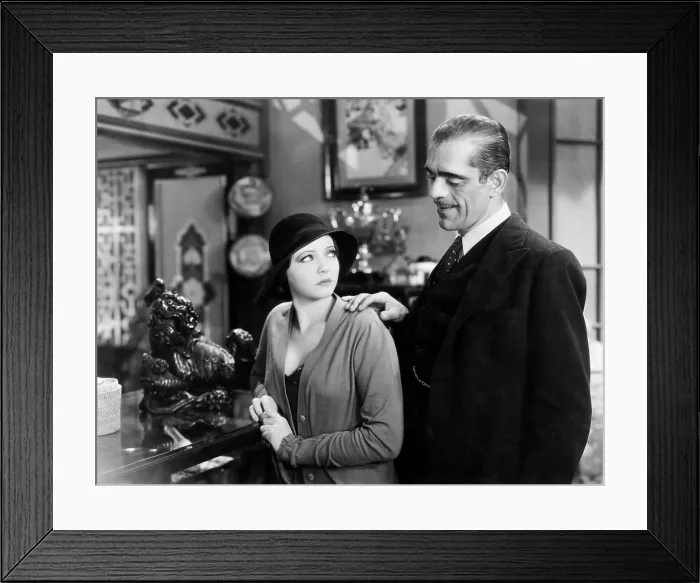 Framed Print : THE MIRACLE MAN, from left, Sylvia Sidney, Boris Karloff, 1932 Framed Print : THE MIRACLE MAN, from left, Sylvia Sidney, Boris Karloff, 1932