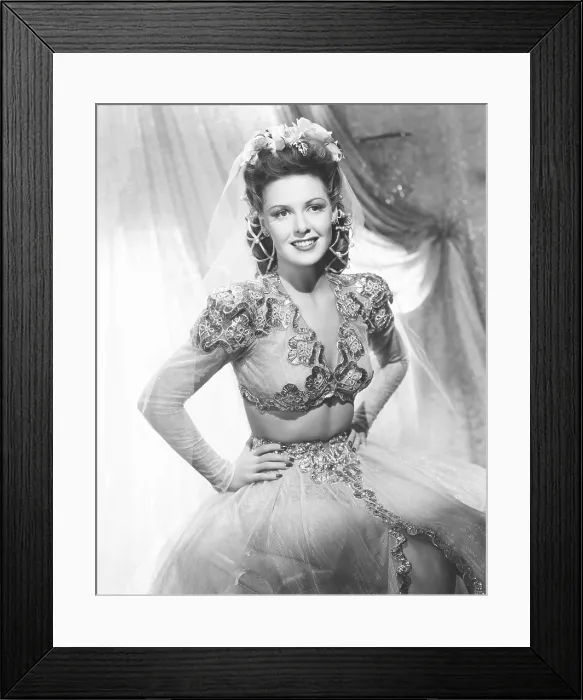 Framed Print : I MARRIED AN ANGEL, Janis Carter, 1942 Framed Print : I MARRIED AN ANGEL, Janis Carter, 1942
