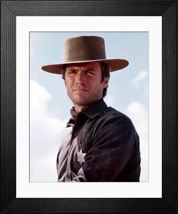 Framed Print : HANG EM HIGH, Clint Eastwood, 1968