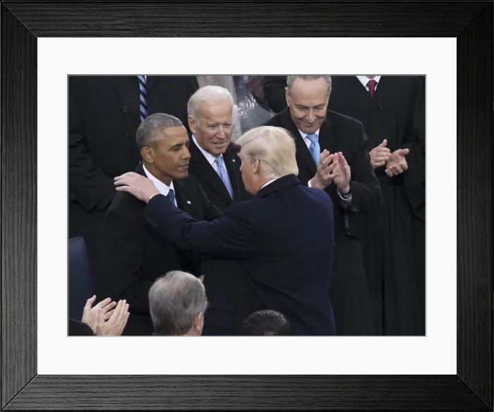 Framed Print : Inauguration of President Donald Trump, Jan. 20, 2017