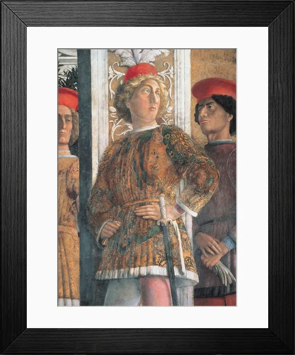Framed Print : Mantegna Andrea, Decoration of the Camera degli Sposi (Camera Picta), 1465 - 1474, 15th Century, fresco and dry tempera, Italy, Lombardy, Mantua