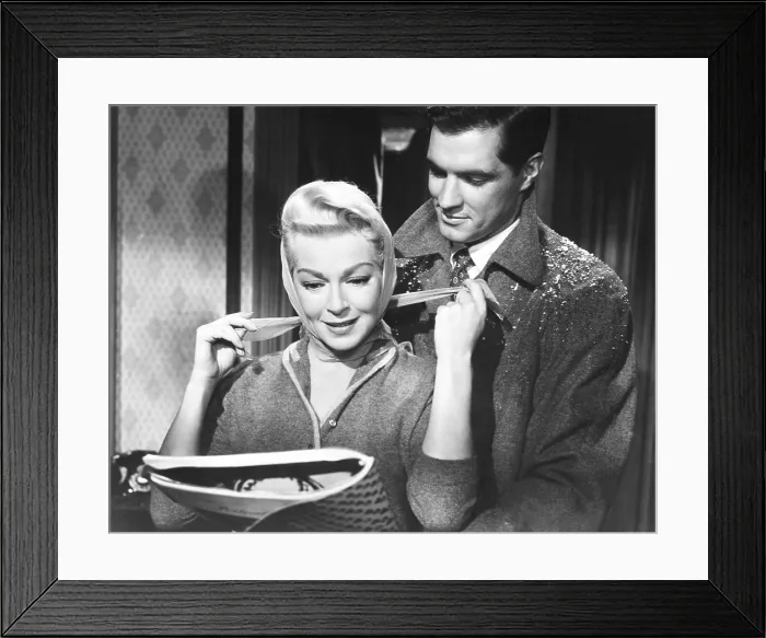 Framed Print : IMITATION OF LIFE, from left: Lana Turner, John Gavin, 1959 Framed Print : IMITATION OF LIFE, from left: Lana Turner, John Gavin, 1959