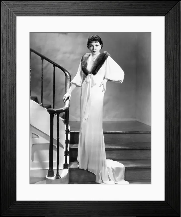 Framed Print : IMITATION OF LIFE, Claudette Colbert, 1934 Framed Print : IMITATION OF LIFE, Claudette Colbert, 1934