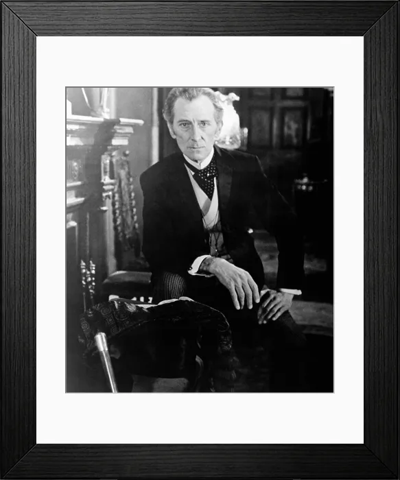 Framed Print : I, MONSTER, Peter Cushing, 1971