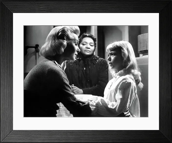 Framed Print : IMITATION OF LIFE, Lana Turner, Juanita Moore, Terry Burnham, 1959