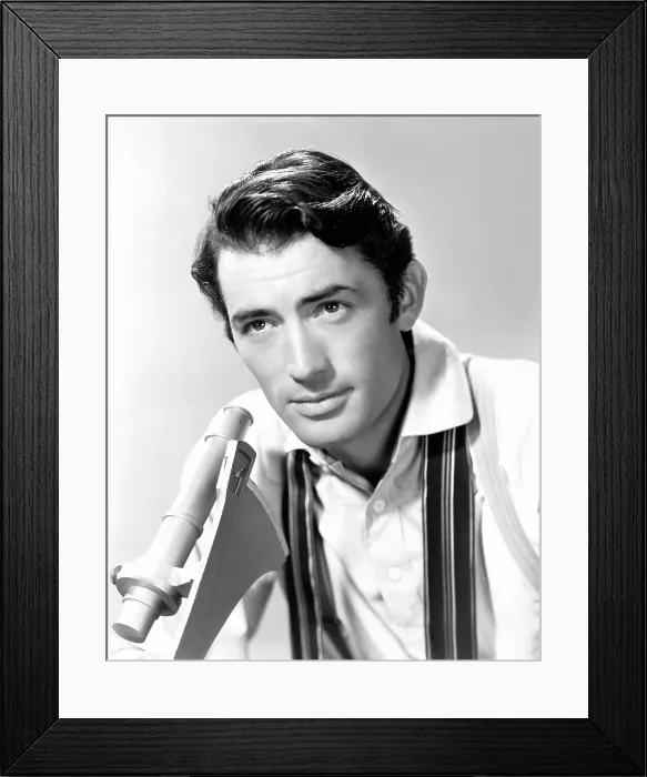 Framed Print : THE VALLEY OF DECISION, Gregory Peck, 1945