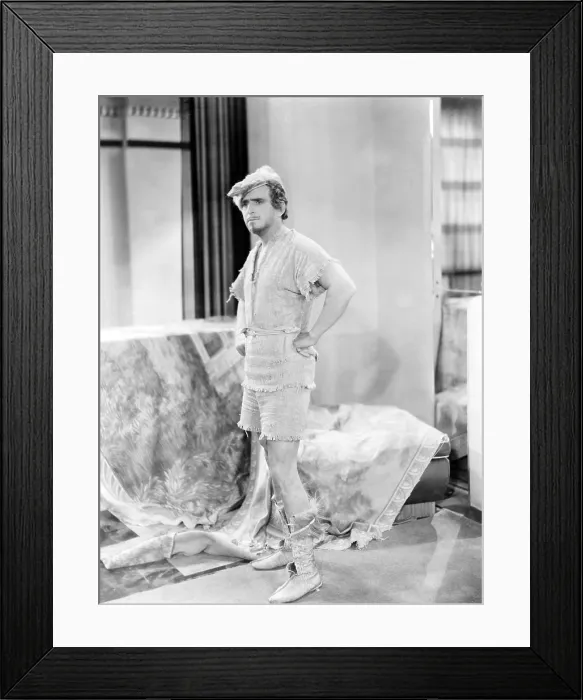 Framed Print : MR. ROBINSON CRUSOE, Douglas Fairbanks, 1932