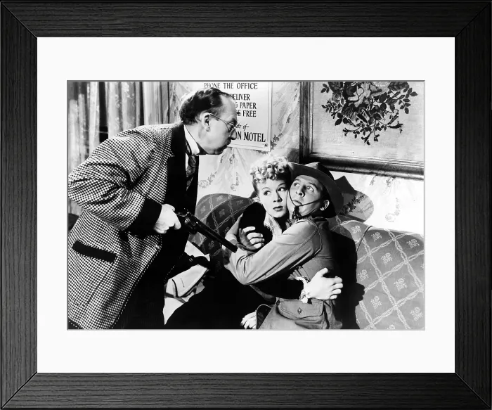 Framed Print : THE MIRACLE OF MORGAN'S CREEK, Porter Hall, Betty Hutton, Eddie Bracken, 1944, threaten