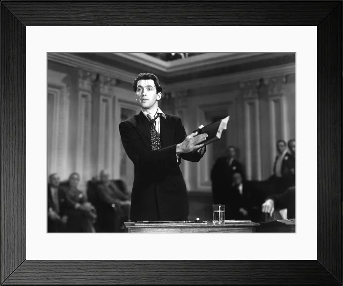 Framed Print : MR. SMITH GOES TO WASHINGTON, James Stewart, 1939
