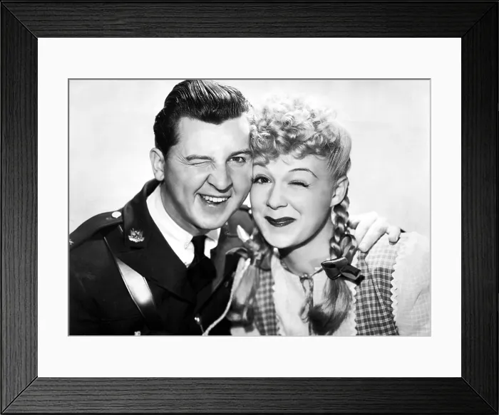Framed Print : THE MIRACLE OF MORGAN'S CREEK, Eddie Bracken, Betty Hutton, 1944