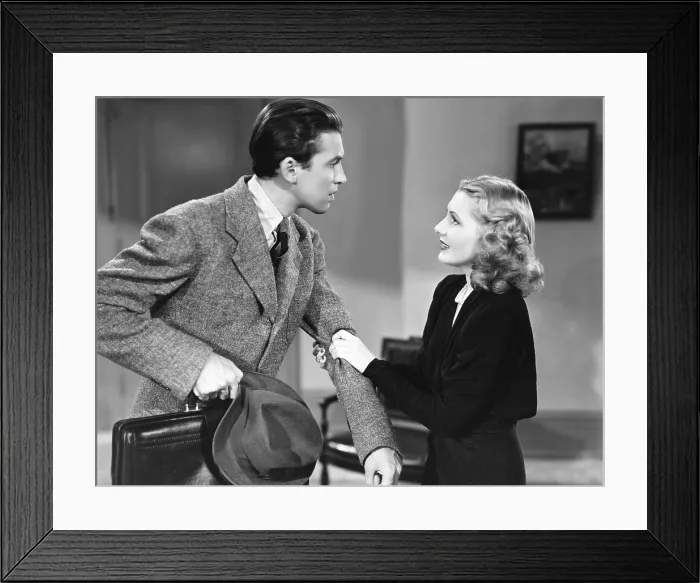 Framed Print : MR. SMITH GOES TO WASHINGTON, from left: James Stewart, Jean Arthur, 1939 Framed Print : MR. SMITH GOES TO WASHINGTON, from left: James Stewart, Jean Arthur, 1939