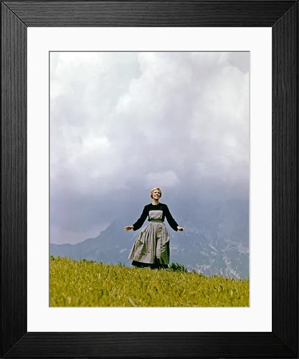 Framed Print : THE SOUND OF MUSIC, Julie Andrews, 1965. TM and Copyright (c) 20th Century Fox Film Corp. All rights reserved. Courtesy: Everett Collection Framed Print : THE SOUND OF MUSIC, Julie Andrews, 1965. TM and Copyright (c) 20th Century Fox Film Corp. All rights reserved. Courtesy: Everett Collection