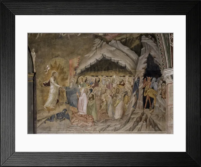 Framed Print : The Passion of Jesus (La passione di Ges), by Andrea di Bonaiuto, 1365-1368, 14th Century, fresco - Italy, Tuscany, Florence, Church of Santa Maria Novella, Spanish Chapel Framed Print : The Passion of Jesus (La passione di Ges), by Andrea di Bonaiuto, 1365-1368, 14th Century, fresco - Italy, Tuscany, Florence, Church of Santa Maria Novella, Spanish Chapel