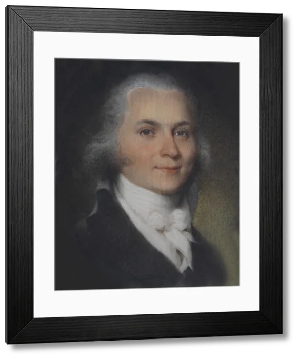 Framed Print : John Quincy Adams, 1795 miniature portrait by a British painter, John Parker, when Adams was the U.S. ambassador to the Netherlands Framed Print : John Quincy Adams, 1795 miniature portrait by a British painter, John Parker, when Adams was the U.S. ambassador to the Netherlands