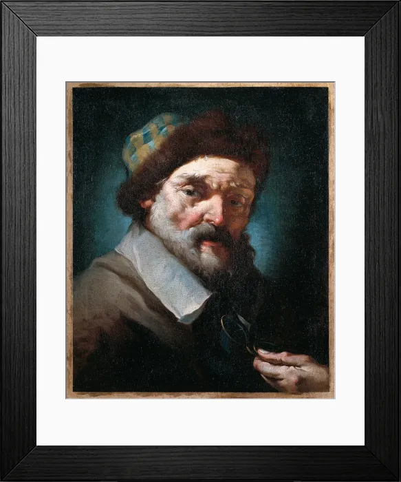 Framed Print : Portrait of an Old Man, attributed to Domenico Fedeli also known as Maggiotto, 17th Century, oil on canvas - Italy, Lombardy, Milan, Castello Sforzesco Framed Print : Portrait of an Old Man, attributed to Domenico Fedeli also known as Maggiotto, 17th Century, oil on canvas - Italy, Lombardy, Milan, Castello Sforzesco