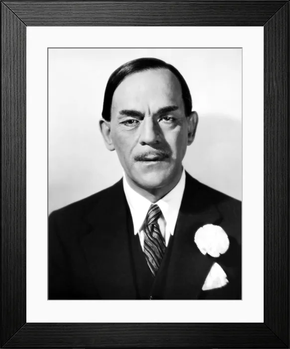 Framed Print : MR. WONG, DETECTIVE, Boris Karloff, 1938