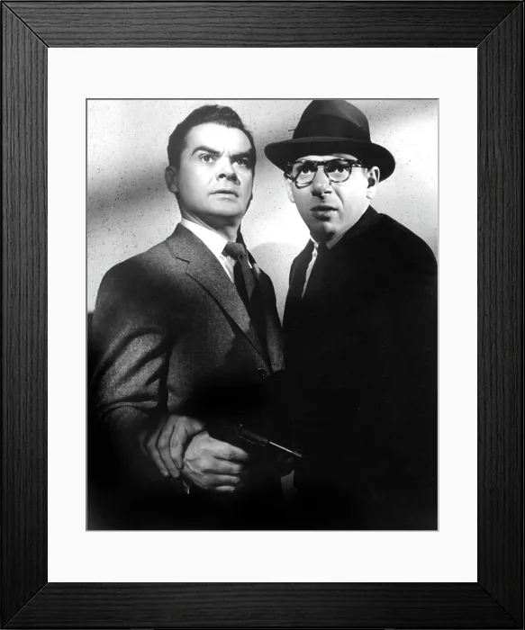 Framed Print : MURDER BY CONTRACT, Phillip Pine, Herschel Bernardi, 1958