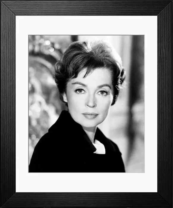Framed Print : MIRACLE OF THE WHITE STALLIONS, Lilli Palmer, 1963