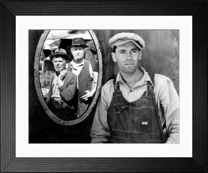 Framed Print : THE GRAPES OF WRATH, Frank Darien, Russell Simpson, Henry Fonda, 1940, (c) 20th Century Fox, TM & Copyright  /  Courtesy: Everett Collection