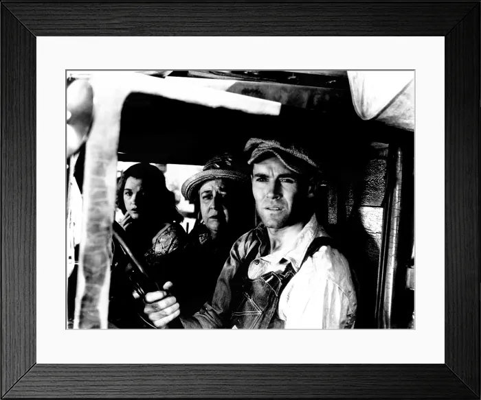 Framed Print : THE GRAPES OF WRATH, Dorris Bowdon, Jane Darwell, Henry Fonda, 1940, (c) 20th Century Fox / courtesy Everett Collection Framed Print : THE GRAPES OF WRATH, Dorris Bowdon, Jane Darwell, Henry Fonda, 1940, (c) 20th Century Fox / courtesy Everett Collection