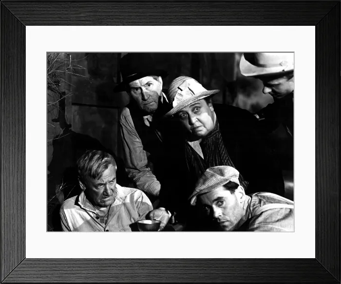 Framed Print : THE GRAPES OF WRATH, Charley Grapewin, (aka Charles Grapewin), Russell Simpson, Jane Darwell, Henry Fonda, 1940, TM and Copyright (c) 20th Century-Fox Film Corp