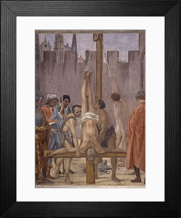 Framed Print : Disputation with Simon Magus and Crucifixion of Peter (Disputa con Simon Mago e Crocifissione di san Pietro), by Filippino Lippi, 1482-1485, 15th century, fresco Framed Print : Disputation with Simon Magus and Crucifixion of Peter (Disputa con Simon Mago e Crocifissione di san Pietro), by Filippino Lippi, 1482-1485, 15th century, fresco